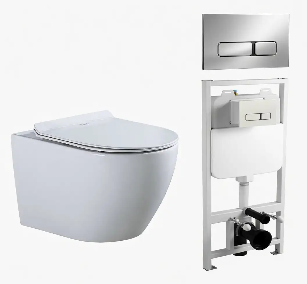 Bồn cầu treo tường men sứ cao cấp – Mã: B20