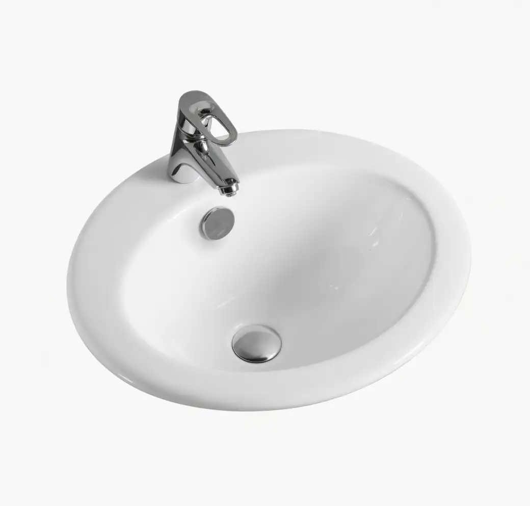 Chậu rửa mặt dương vành cao cấp – Mã: 8072