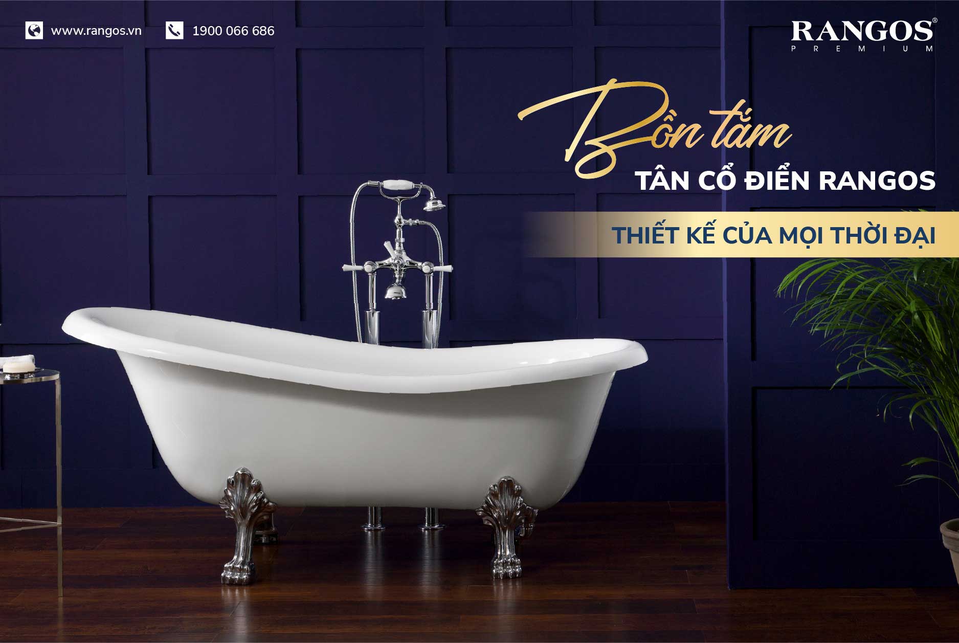Bồn tắm đặt sàn cao cấp RG-5068